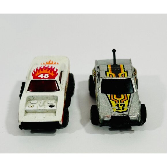 Vintage Matchbox Flame Out & Hot Wheels Scorchers White Thunderbird Die-Cast Car - Picture 6 of 15